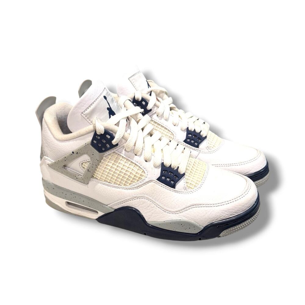 Size 8M - Air Jordan 4 ‘Midnight Navy’ - PREOWNED OG ALL
